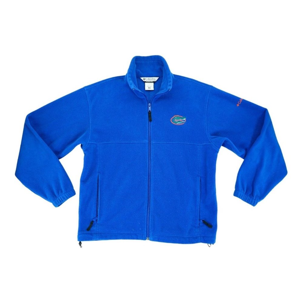 Columbia Jacket Men's Medium Full Zip Long Sleeve Zip Pockets Run Lightweight